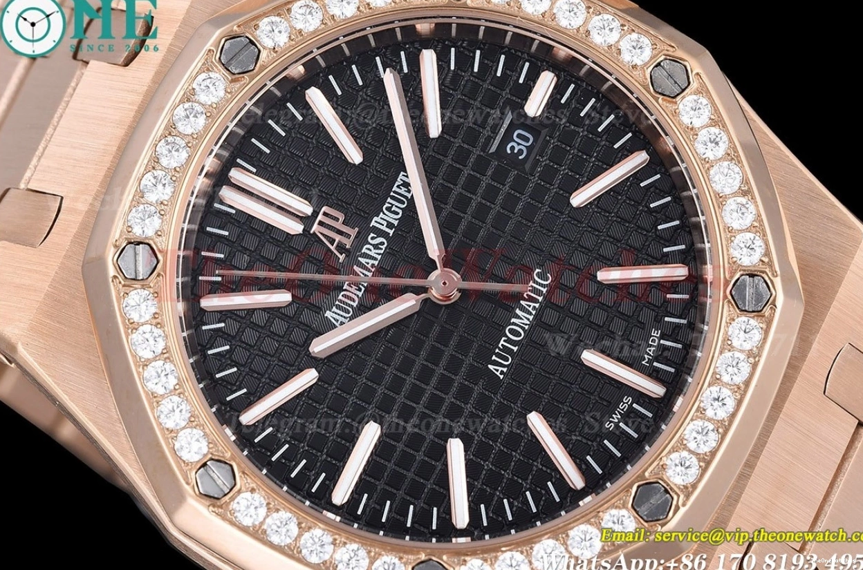 GDF Dial RG Oak Black Royal 41mm 15400 RG MY8215 1225